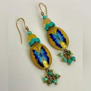 Butterflies earrings